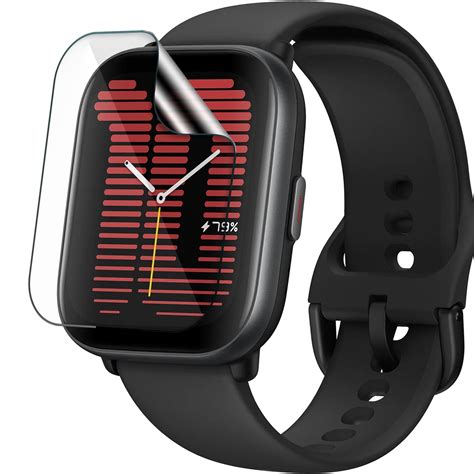 FCS | 3 Pcs | Screen Guard For Amazfit Active Watch Screen Protector ...
