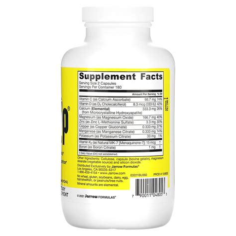 Jarrow Formulas, Bone-Up, 1,000 mg, 360 Capsules