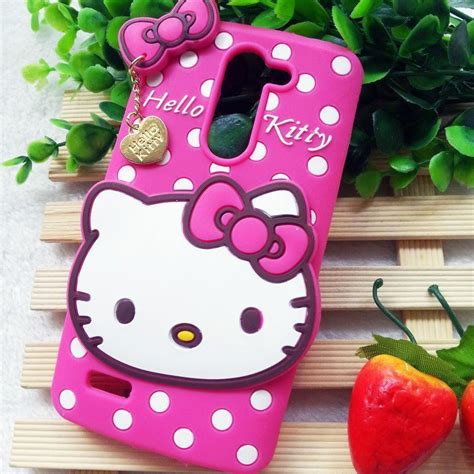 Cute Cases™ 4D Hello Kitty Design Ultra-Soft Gel Silicon Mobile Case ...
