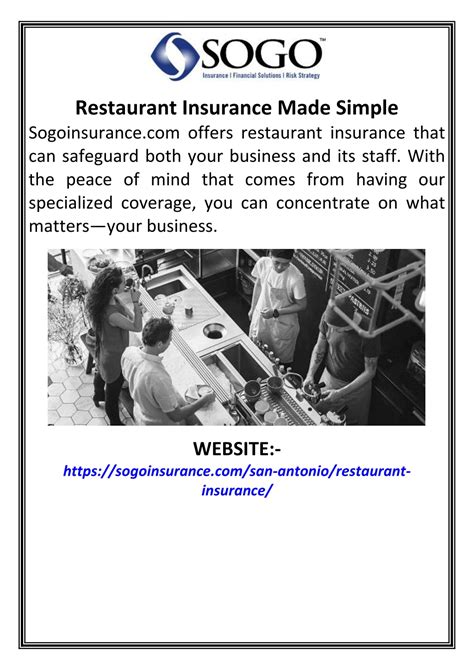 Image result for Restaurant Insurance Coverage