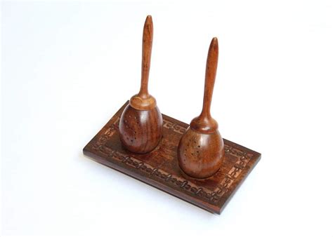 Buy Cubikfeet Creations Handcrafted Sheesham Wood Salt & Pepper Shakers ...