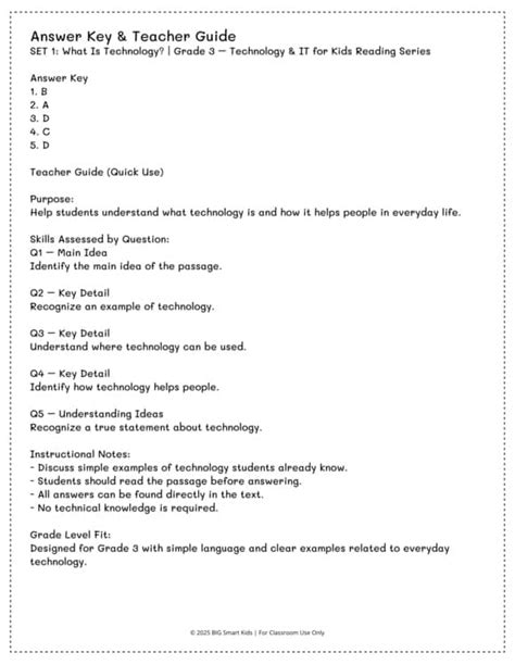 3rd Grade Technology Worksheets 的图像结果