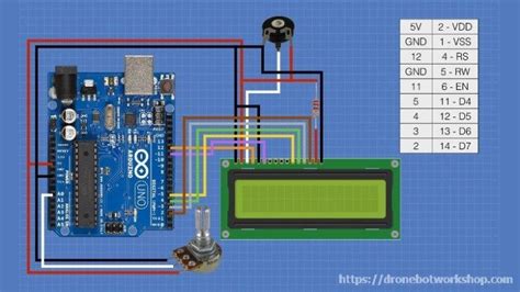 Image result for Control LCD Display Using Arduino Follow Me Project