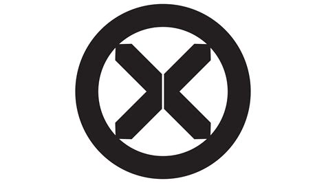 X Men Logo Black - logo ideas for x men