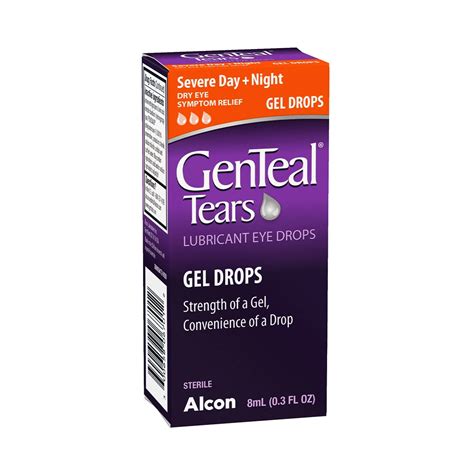 GenTeal Tears Lubricant Gel Eye Drops for Severe Relief – Dryeye Rescue