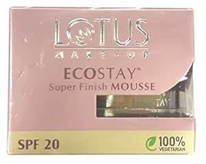 Buy Lotus Ecostay Super Finish Mousse SPF 20 - Royal Ivory M3, 15g ...