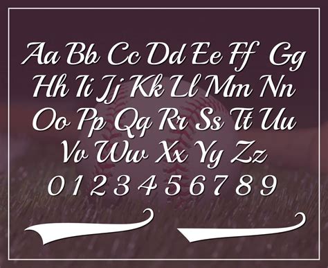 Image result for Baseball Script Font