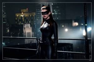 Anne Hathaway Catwoman Selina Kyle The Dark Knight Rises Matte Finish ...