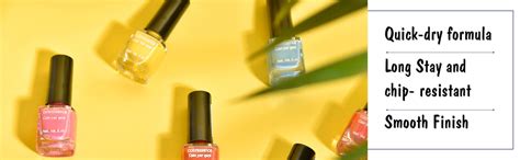 Buy Coloressence Everyday Glam Long Lasting Nail Paint | Chip Resistant ...