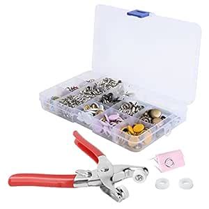 Prong Snap Button, Snap Button Installation Tool Snap Fastener for DIY ...