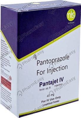 Buy Pantajet 40 MG Powder For Injection (1) Online at Flat 15% OFF ...