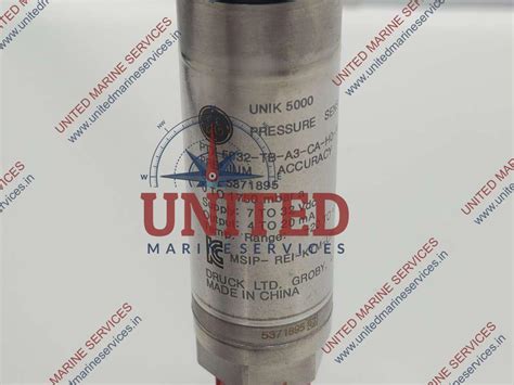 GE DRUCK UNIK 5000 PRESSURE SENSOR PTX 5032-TB-A3-CA-H0-PF 0-1750 MBAR ...