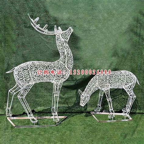 鹿雕塑 镂空鹿雕塑 不锈钢雕塑加工厂_鹿雕塑_曲阳县永景园林雕塑有限公司