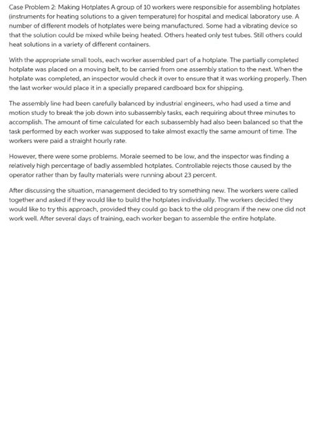 Image result for Case Study Example Question