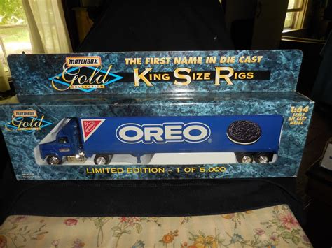 Matchbox Gold Collection King Size Rigs Oreo 1 of 5000 1996 1:64 Scale ...