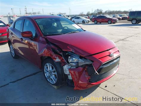 3MYDLBYV1HY163134 TOYOTA YARIS IA - View history and price at AutoAuctionHistory