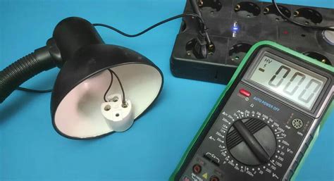 Image result for Using Multimeter to Trst Lamp Socket