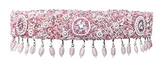 Buy DUCHESS Cotton Sequin Beaded Crystal Tasselled Waist Belt For ...