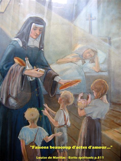 Sainte Louise de Marillac, fondatrice des Filles de la Charité ...