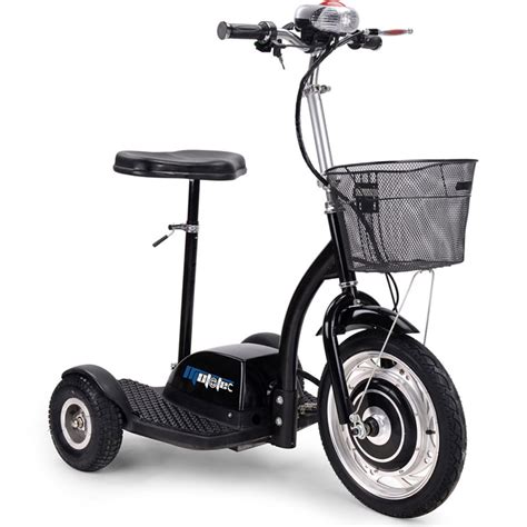 MotoTec 350 Watt 36V 3 Wheel Electric Trike Mobility Scooter - Walmart.com