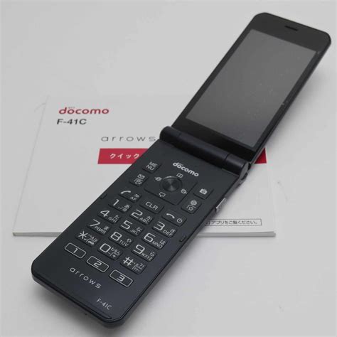 ムスビー｜安心保証 新品未使用 arrows ケータイ ベーシック F-41C ネイビー SIMロック解除済み【arrows ケータイ ...