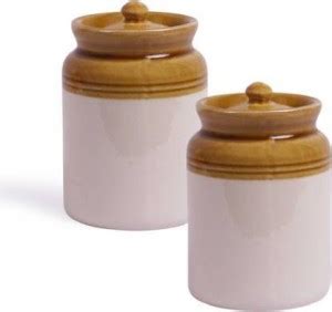 GOOD TO GREAT CREATION Ceramic Grocery Container - 1000 ml Price in ...