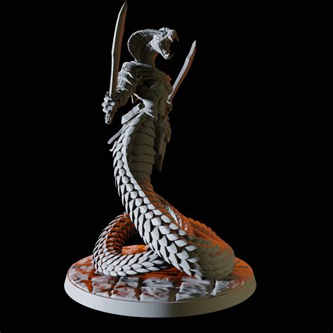 Yuan-ti Abomination Miniature C for D&D, Dungeons and Dragons ...