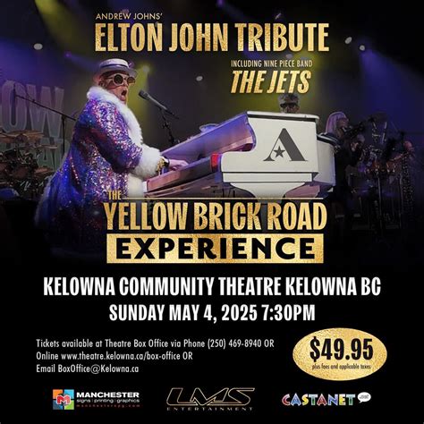 The Yellow Brick Road Experience Featuring Andrew Johns with guests The ...