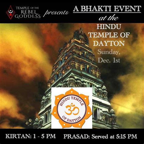 TRG Kirtan Event @ the Hindu Temple of Dayton, Hindu Temple of Dayton ...