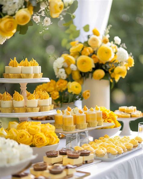 Lemon-Themed Bridal Shower Ideas - HandsomeWedding | Lemon themed ...