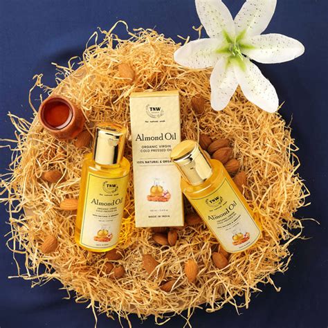 Almond oil | Cold Pressed Oil | For Skin & Hair – The Natural Wash