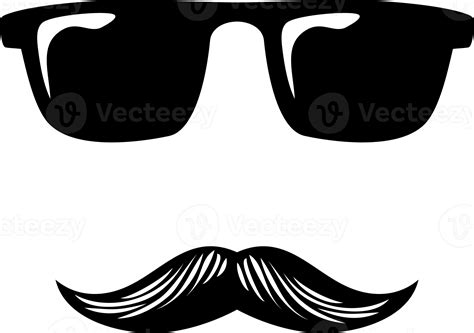 Glasses and Nose with Mustache Fake Mask 12638104 PNG