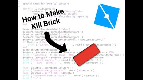 Image result for Kill Brick Script Code