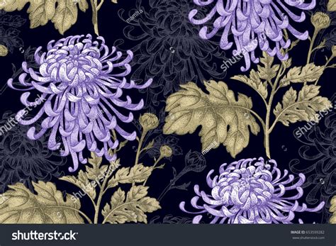 Japanese National Flower Chrysanthemum