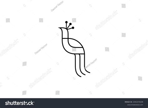23,774 Line Art Of Peacock Images, Stock Photos, 3D objects, & Vectors | Shutterstock