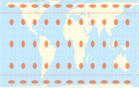 Peters Projection Map vs Mercator 的图像结果