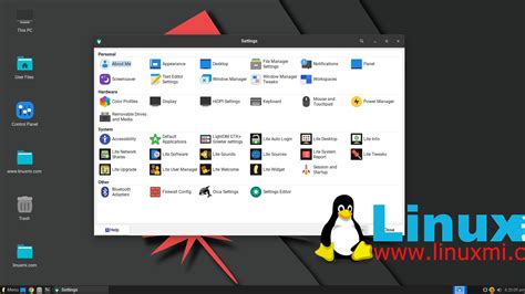 Linux Lite 64-Bit 的图像结果