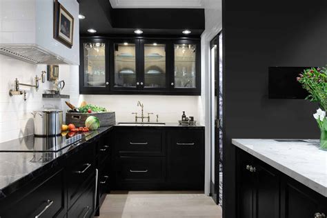 15 Black Kitchen Cabinets That You'll Swoon For