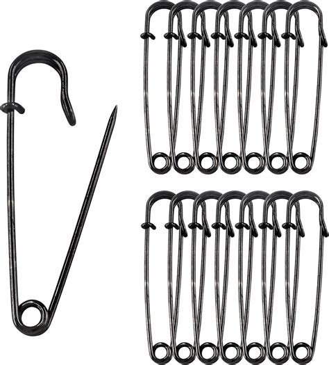 Amazon.com: Hitefu 50PCS Safety Pins, 3inch/75mm Heavy Duty Extra Large ...