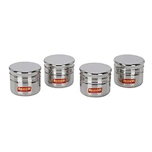 Buy Sumeet Stainless Steel Circular Vertical Mini Storage Container ...
