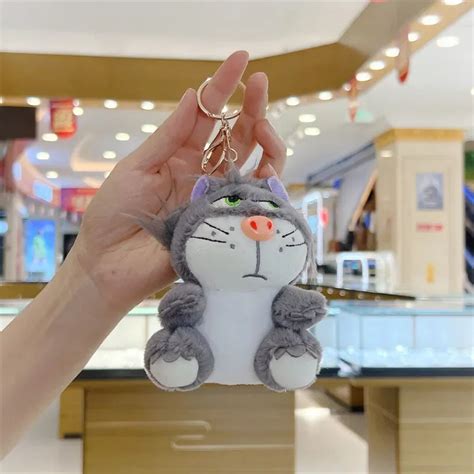 Lucifer Cat Mischief Marker Keychain