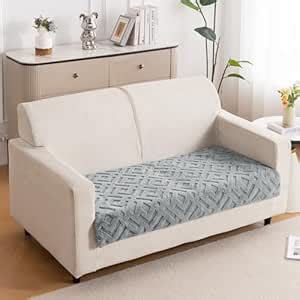 HOKIPO 'Velvet Maze' Premium Sofa Mat for 2 Seater Sofa – Soft Fabric ...