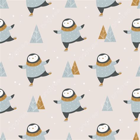 Cute Penguins In Sweaters