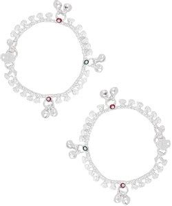 jewelleryhut JewelleryHut New Trendy Silver Anklet | Payal for Baby ...