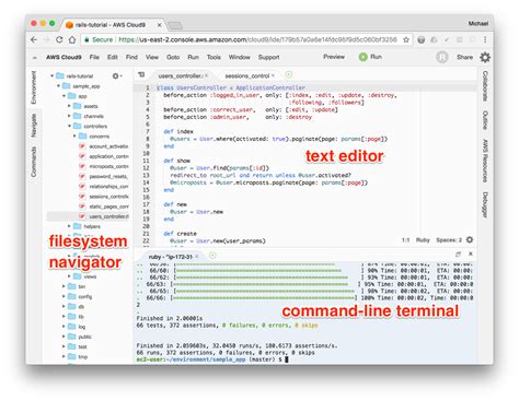 Ruby and Rails Tutorial 的图像结果