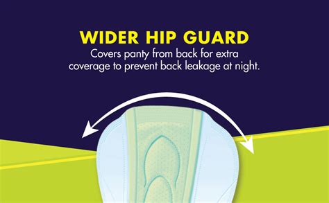 Buy Sofy Anti Bacteria Overnight Sanitary Pads XXL, 5 Count | 19 ...