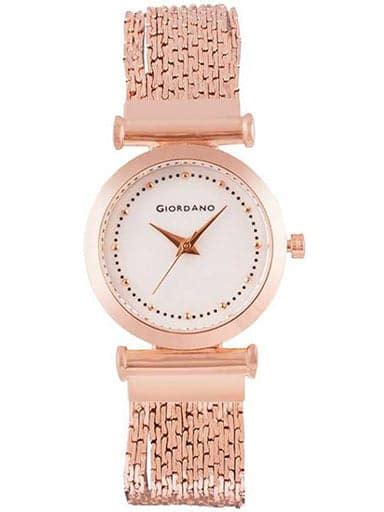 Giordano Pink Dial Women'S Watch Gd-2038-11