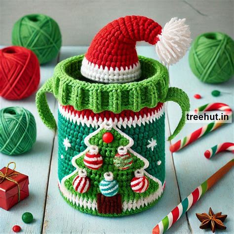 Christmas Crochet Pot Holder Ideas for Selling or Gifts