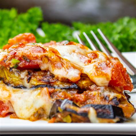 Healthy Eggplant Parmesan