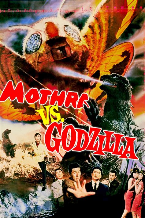 Mothra vs. Godzilla (1964) - Posters — The Movie Database (TMDB)